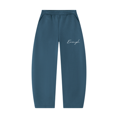 Unisex Barrel Leg Sweatpants