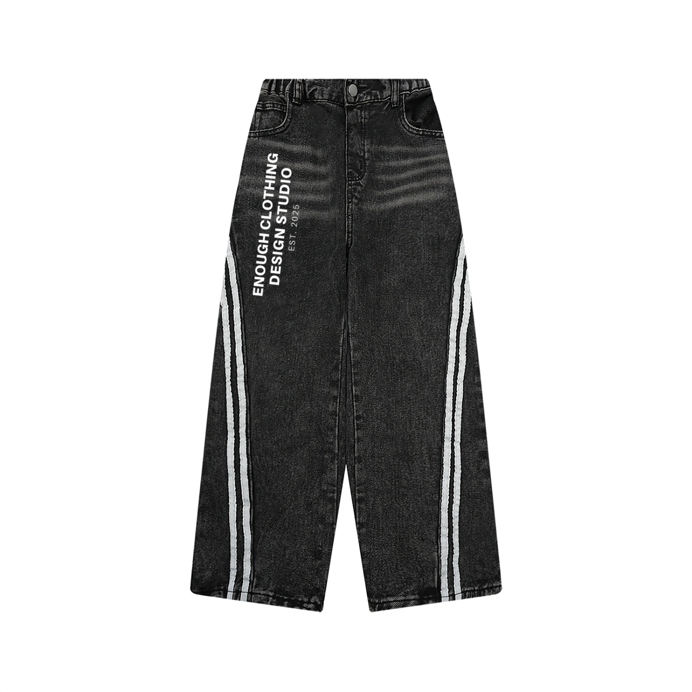 Kid’s Vintage Wash Side Stripe Jeans