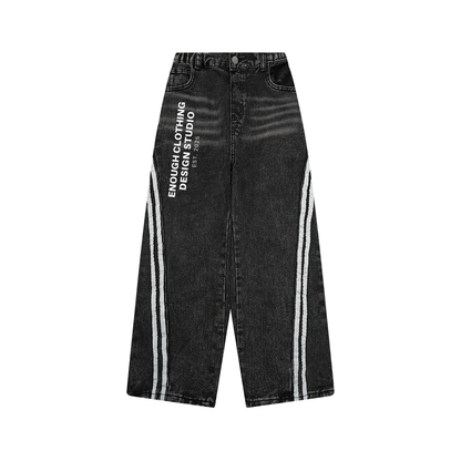 Kid’s Vintage Wash Side Stripe Jeans