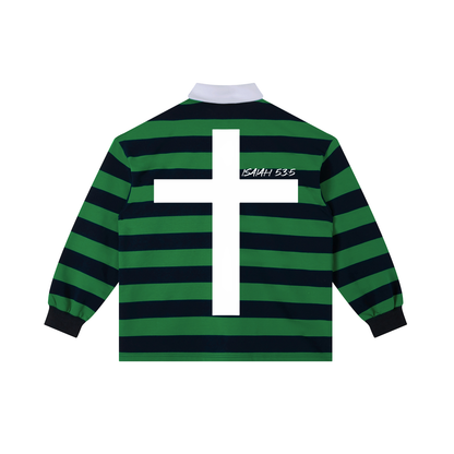 By His Stripes Polo