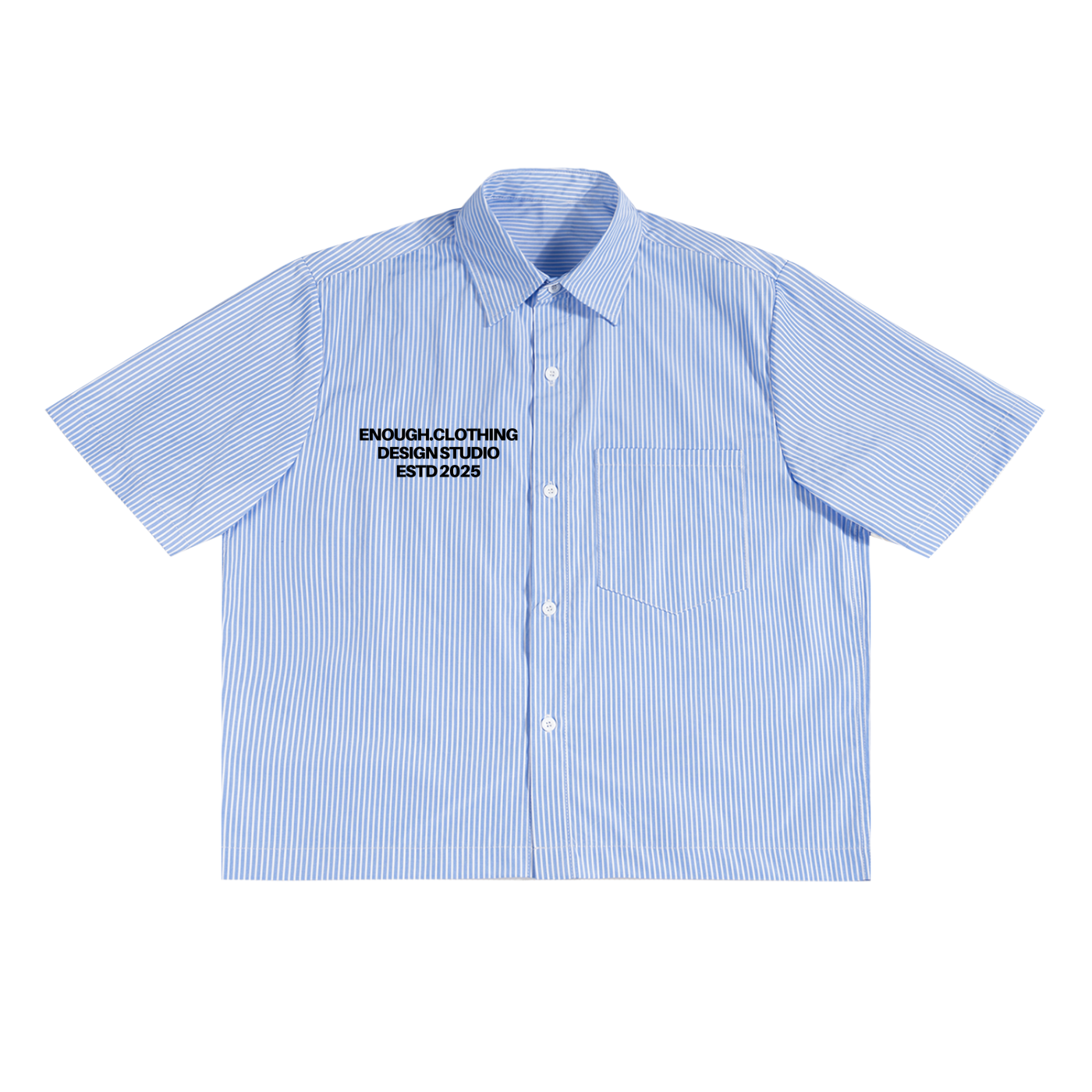 Enough.Oversized Boxy Blue