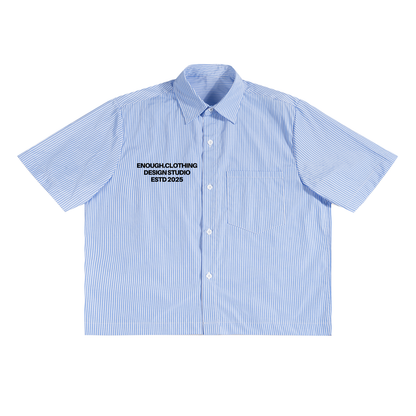 Enough.Oversized Boxy Blue
