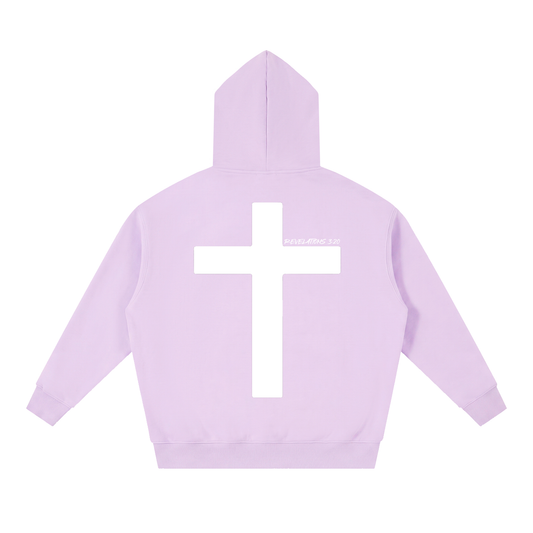 Enough.Essential Oversized Boxy Fit Fleece Hoodie