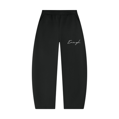 Unisex Barrel Leg Sweatpants