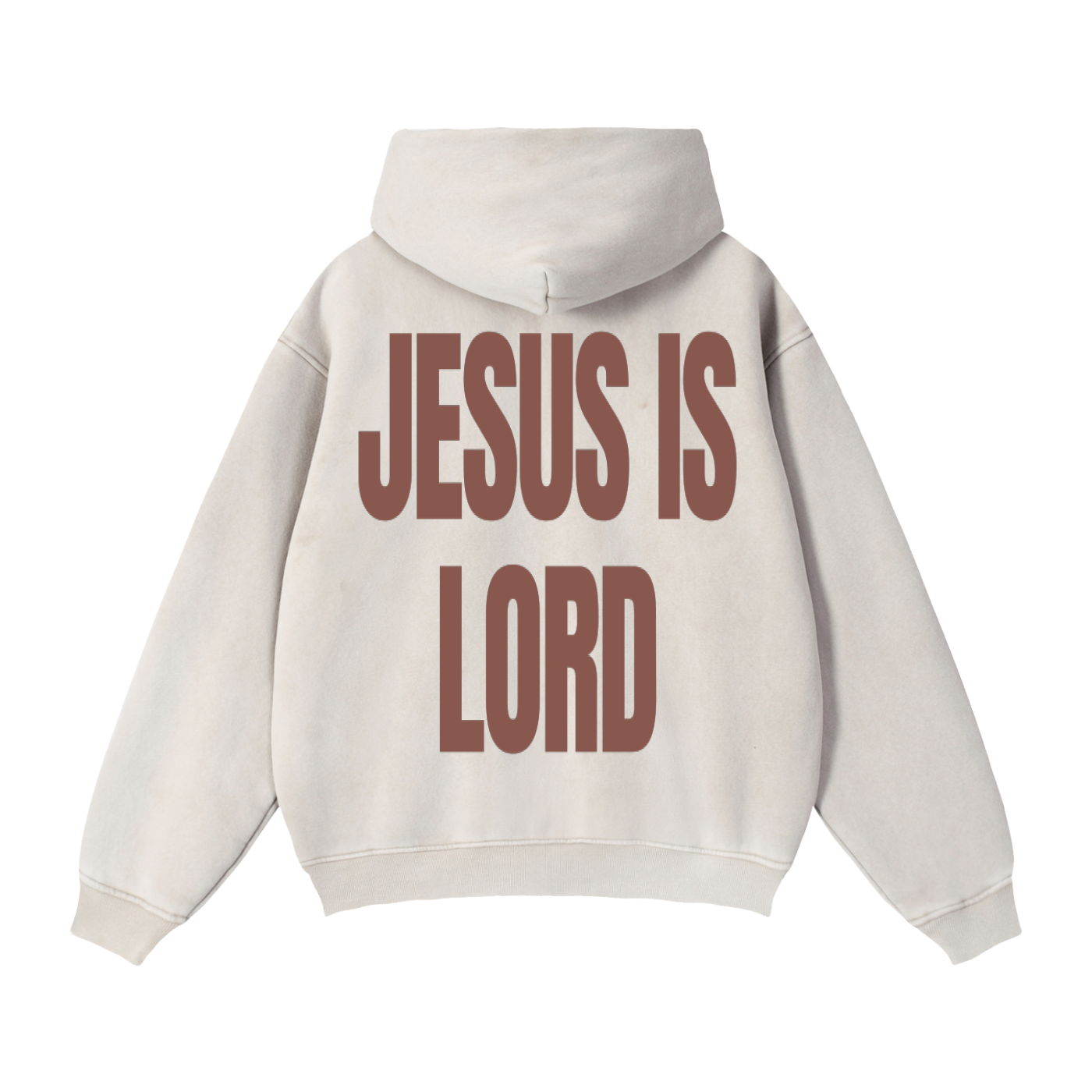 Enough.Zip-Through Boxy Fleece Hoodie