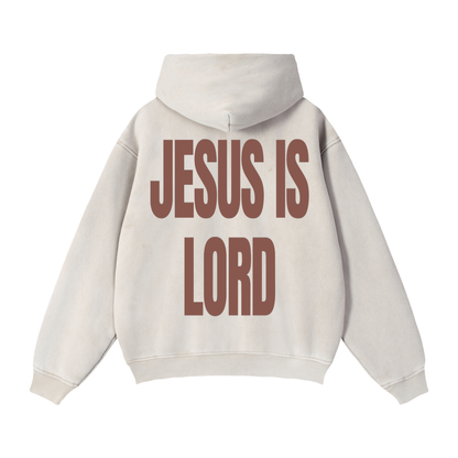 Enough.Zip-Through Boxy Fleece Hoodie
