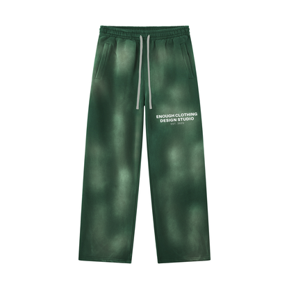 Unisex Sunfade Wide Leg Fleece Sweatpants