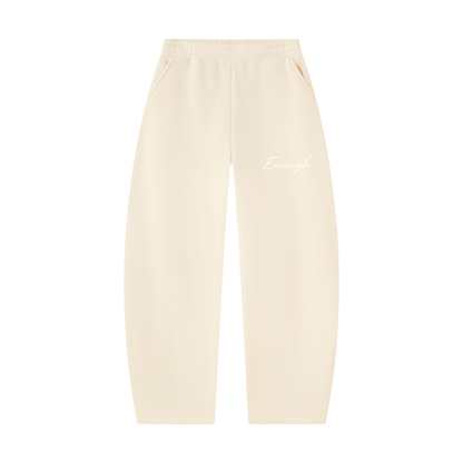 Unisex Barrel Leg Sweatpants