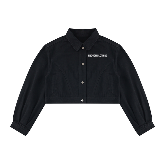 ECDS Women’s Crop Denim Jacket