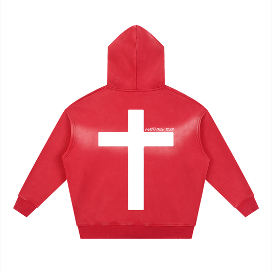 ECDS Sunfade Two-Way Zipper Boxy Hoodie