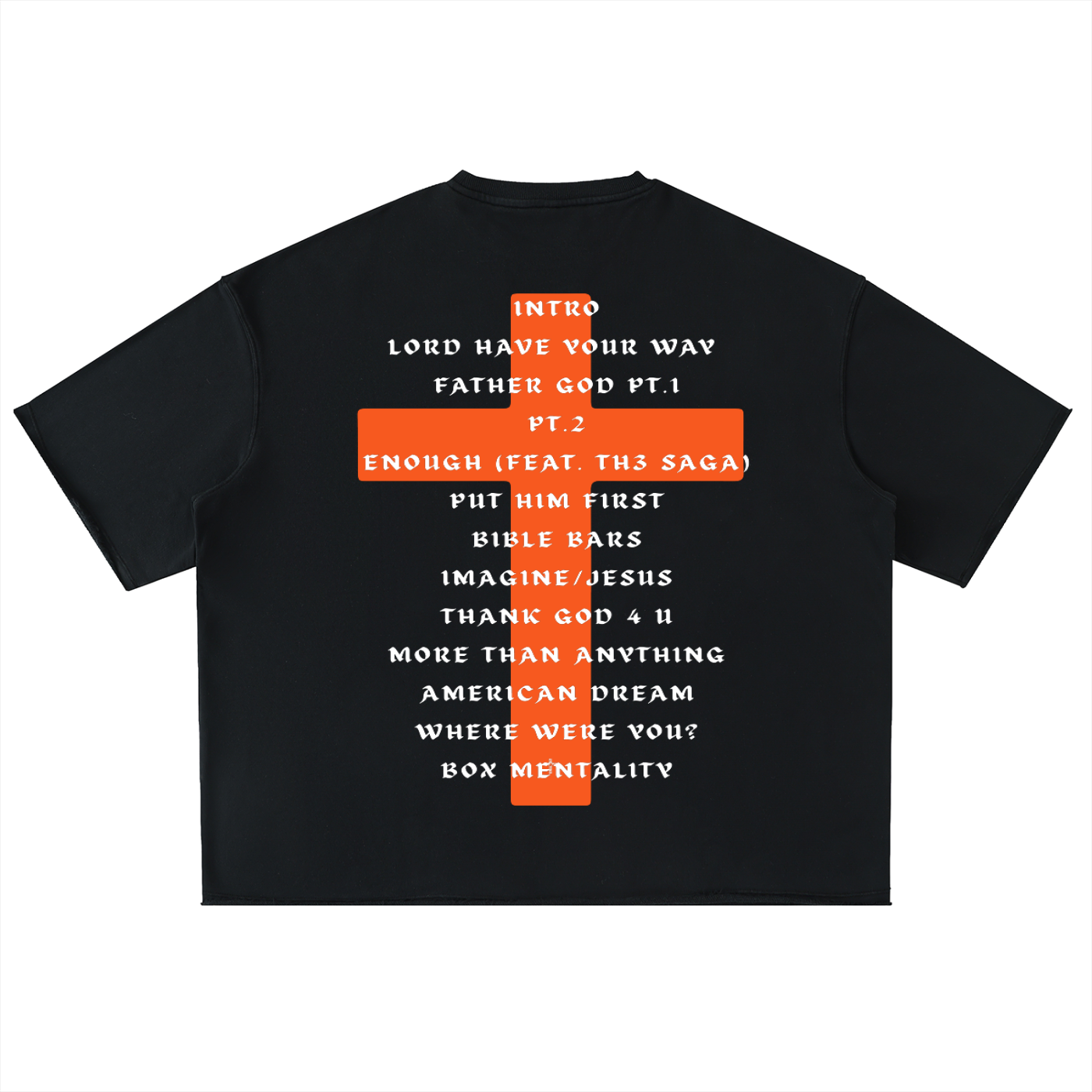 GML2C Orange Tee - Black