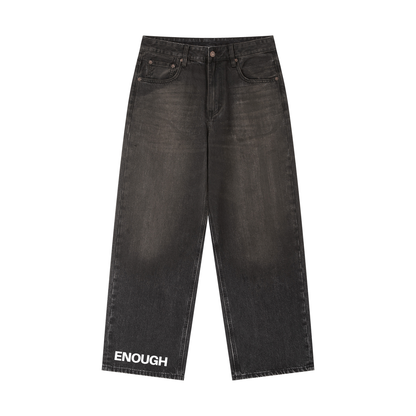 Enough.Black Denim Jeans