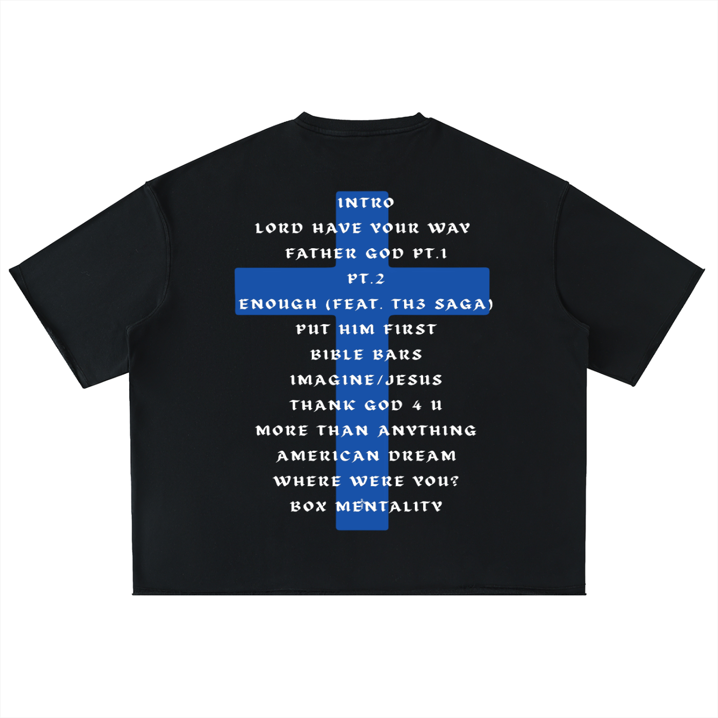 GML2C Blue Tee - Black