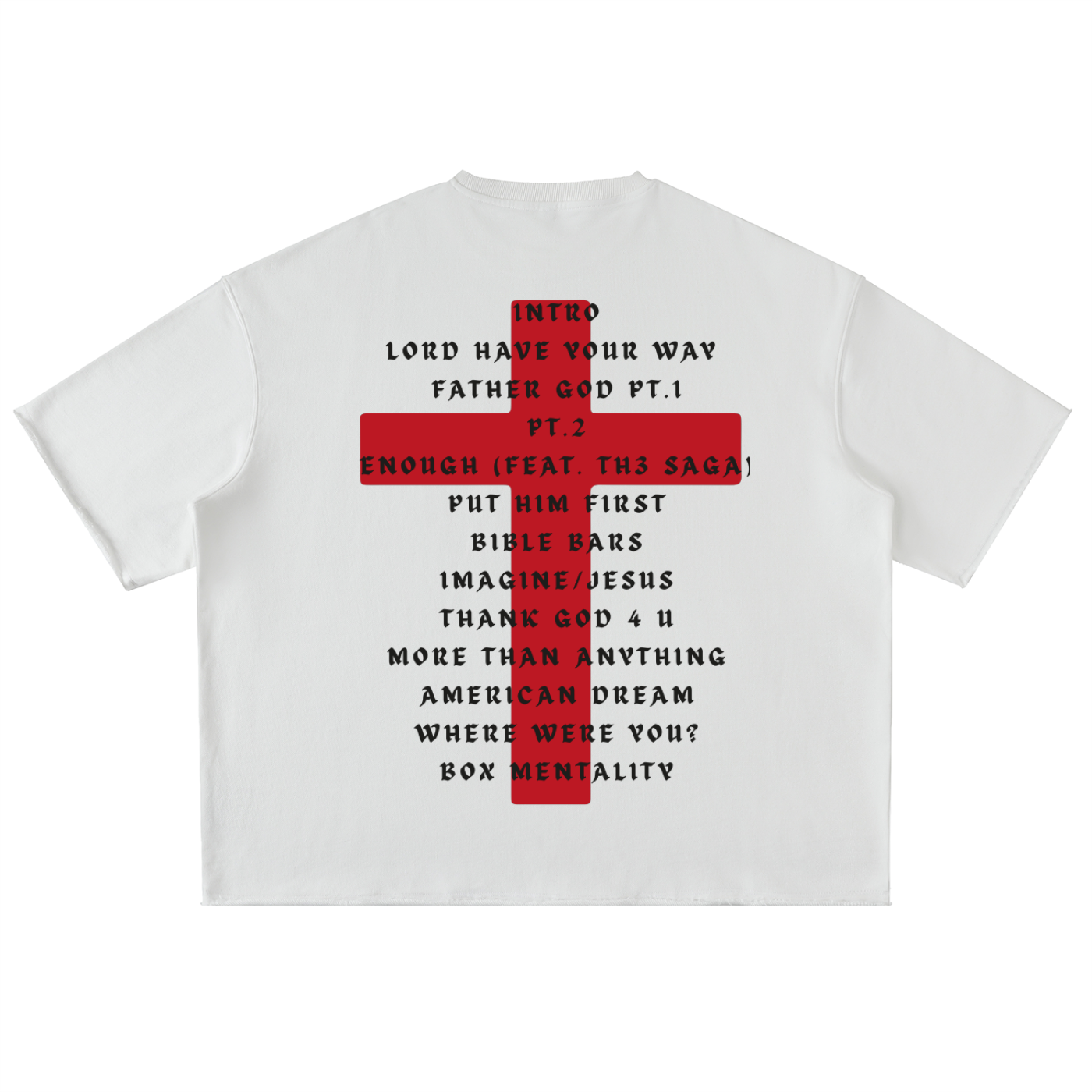 GML2C Red Tee - White