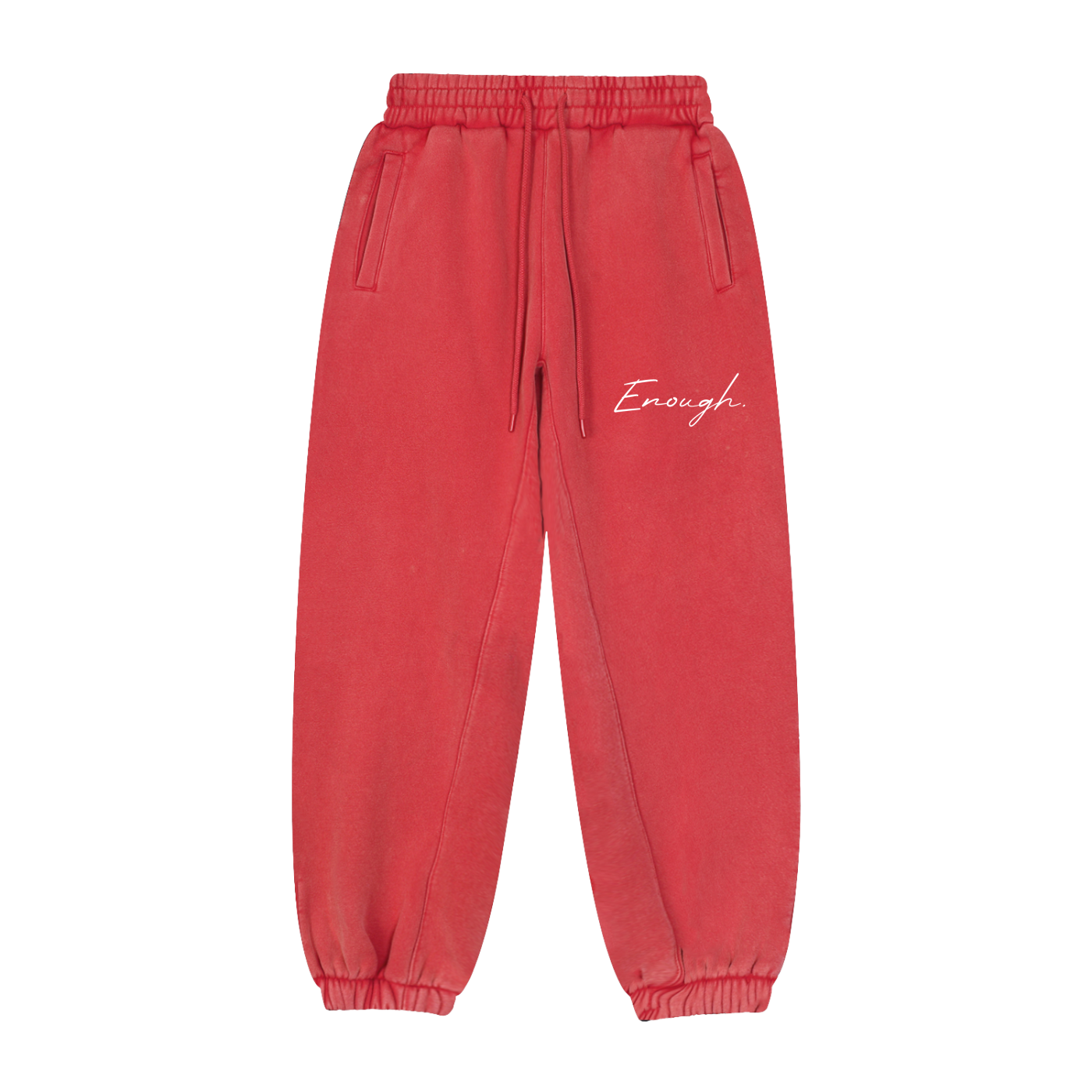 Enough.armo(RED) Sweapants