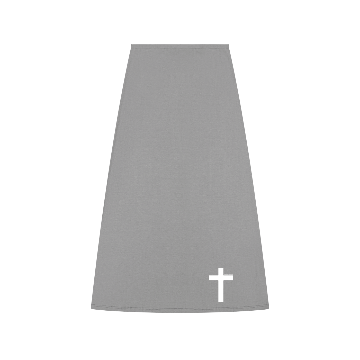 Enough.Knit Maxi Skirt Gray