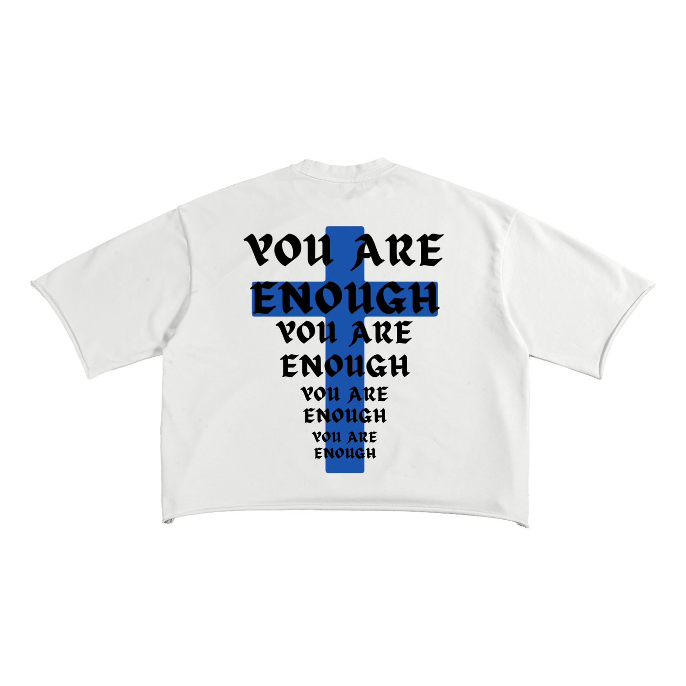 11:28 French Tee Blue - White