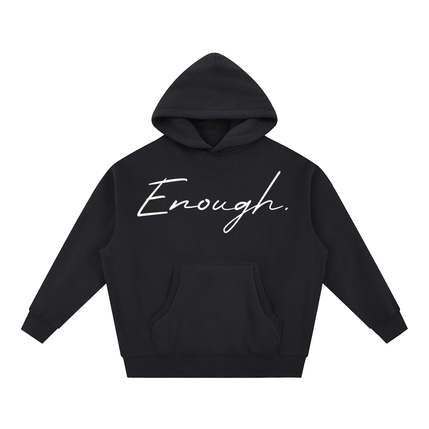 Essential Oversized Boxy Fit Fleece Hoodie