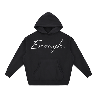 Essential Oversized Boxy Fit Fleece Hoodie