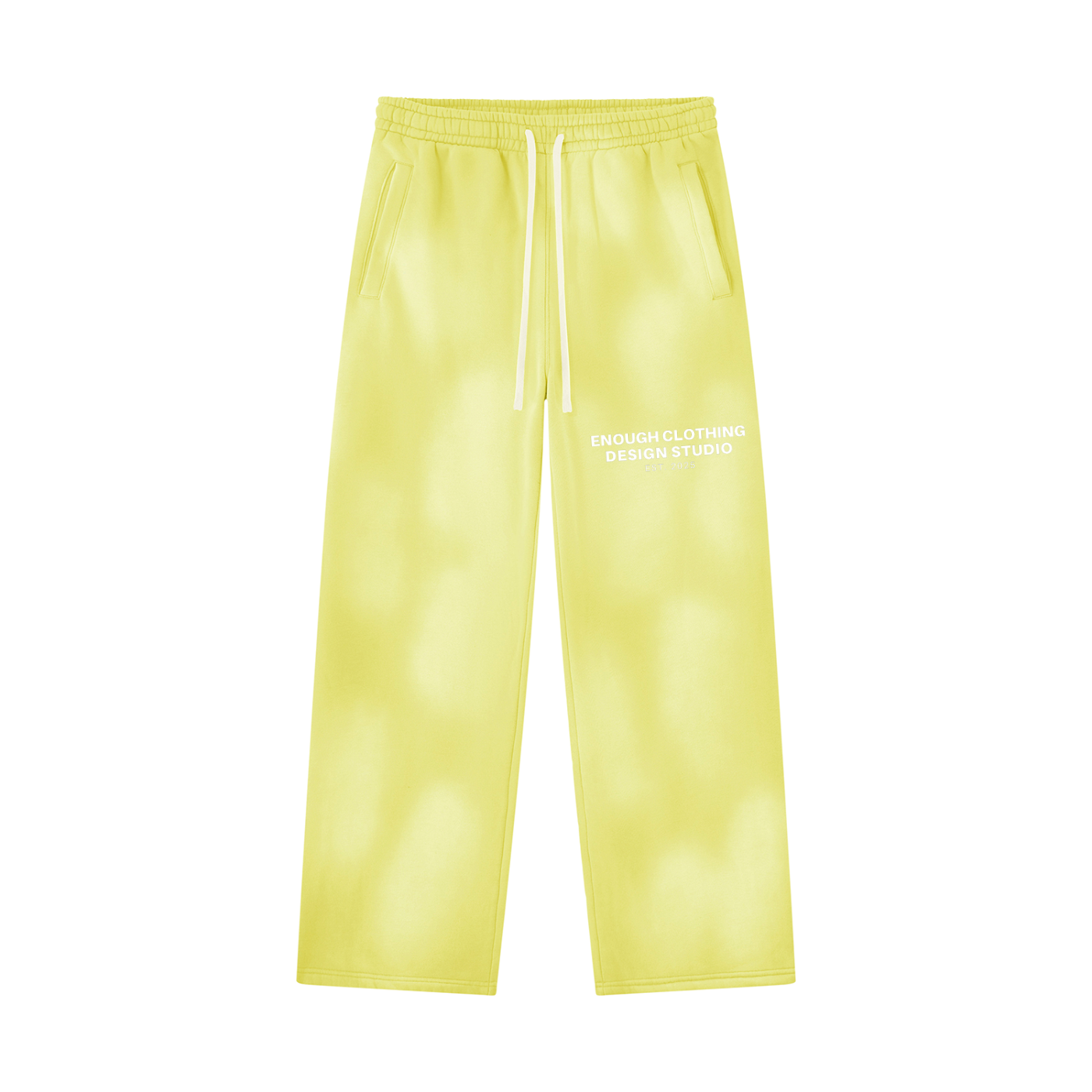 Unisex Sunfade Wide Leg Fleece Sweatpants