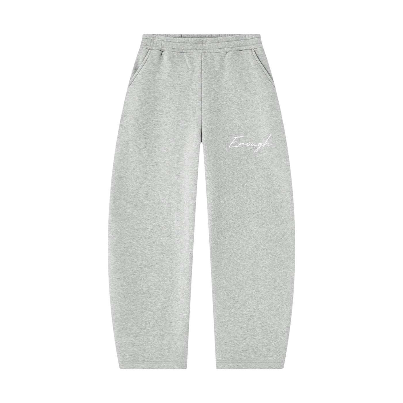 Unisex Barrel Leg Sweatpants