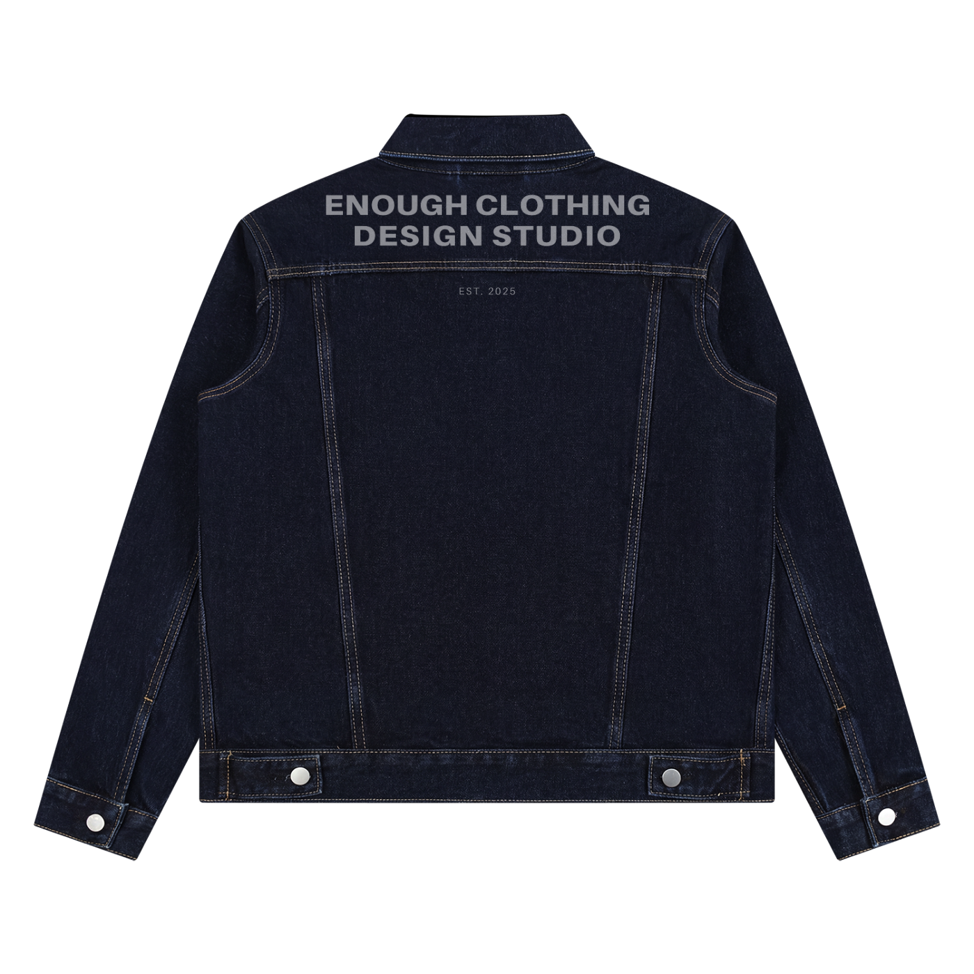 Unisex Vintage Wash Denim Jacket