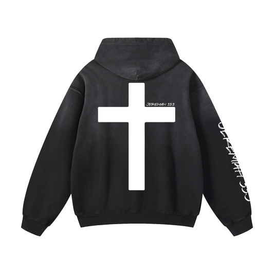 3:33 Hoodie Black