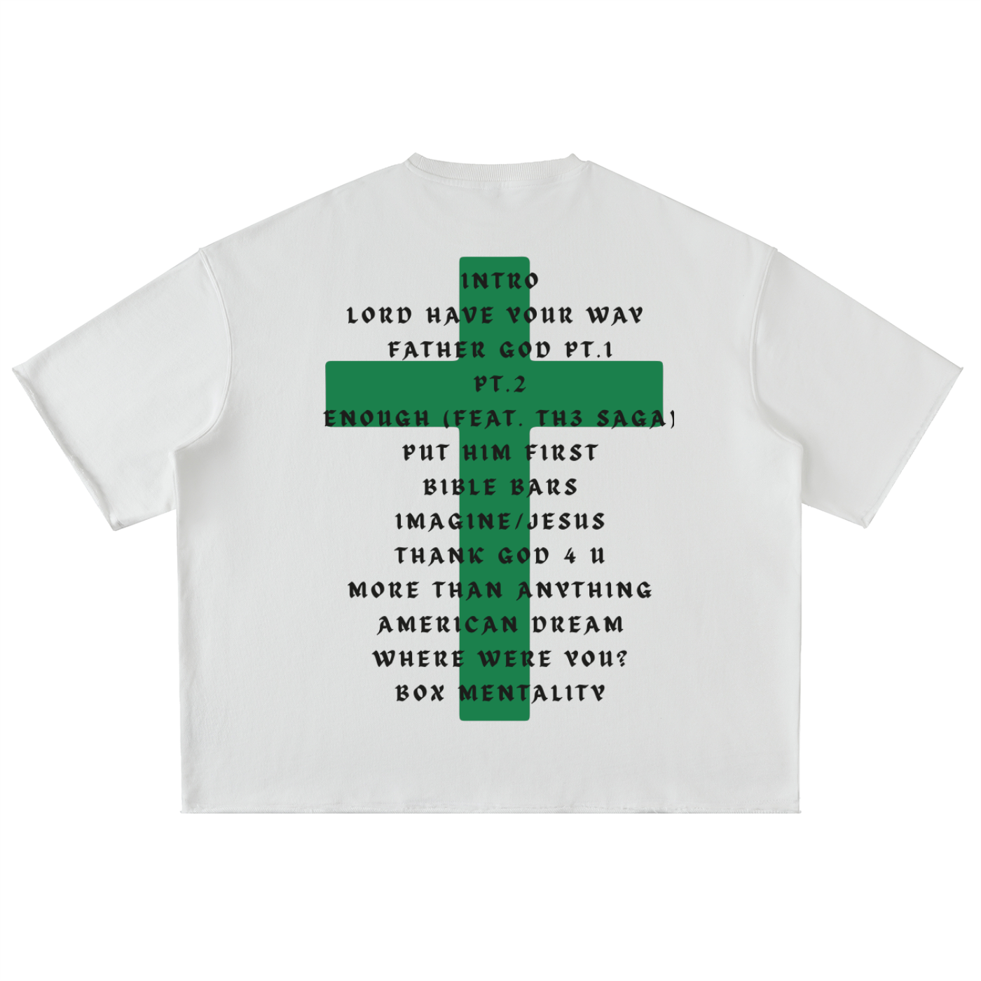 GML2C Green Tee - White