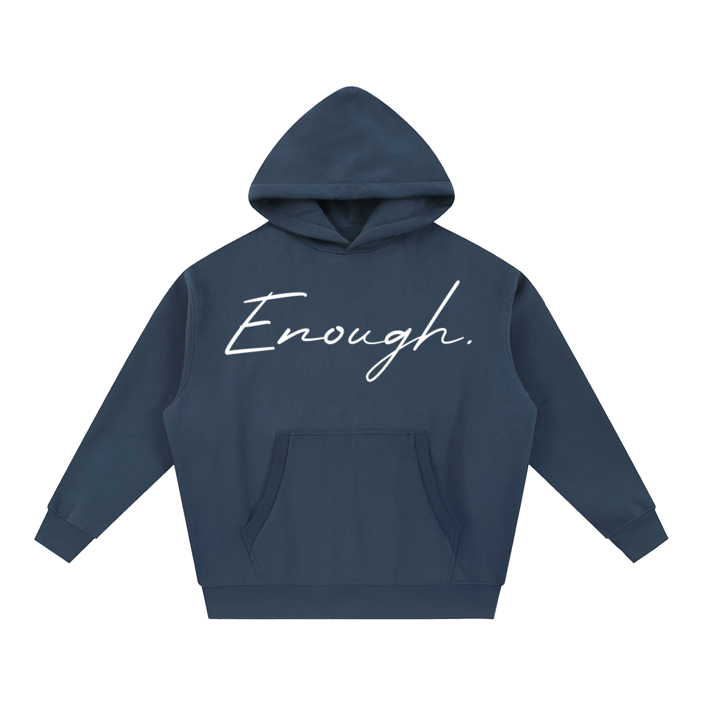 Essential Oversized Boxy Fit Fleece Hoodie