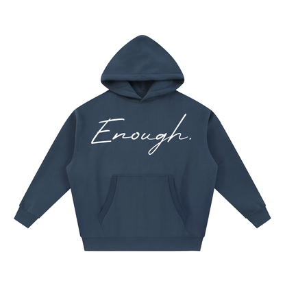 Essential Oversized Boxy Fit Fleece Hoodie