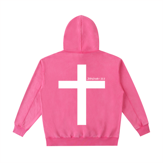 3:33 Hoodie Rose Pink