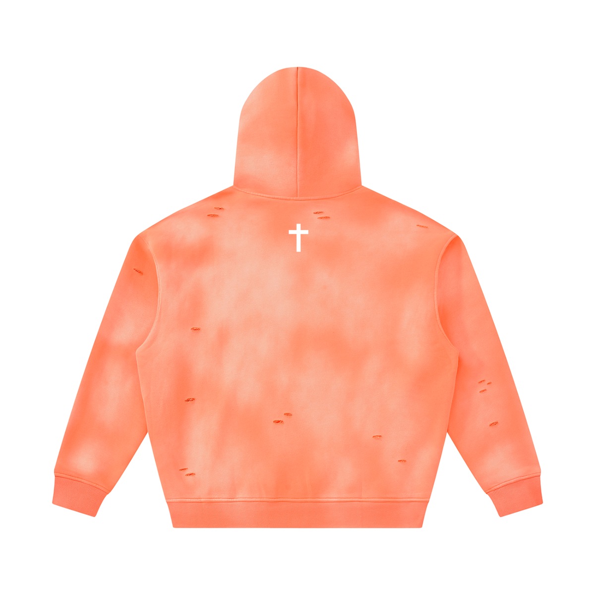 ECDS Sunfade Frayed Fleece Hoodie