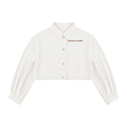 ECDS Women’s Crop Denim Jacket