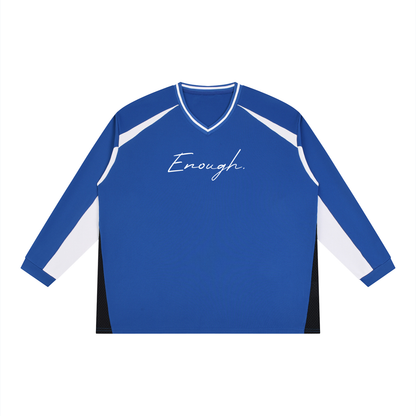 Unisex Color Block Long Sleeve Jersey
