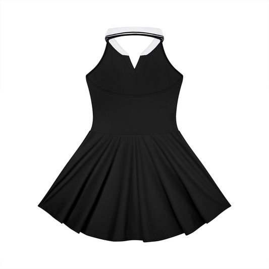 Enough.Black Tennis Dress