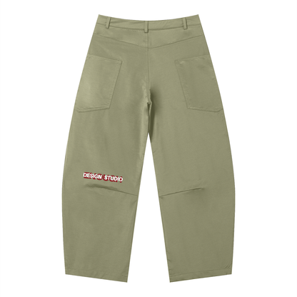 Men's Barrel Leg Pants