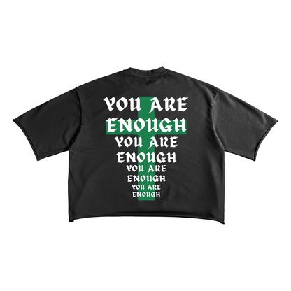 11:28 French Tee Green - Black