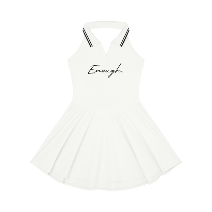Enough.White Tennis Dress