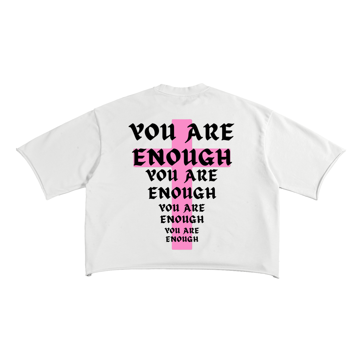 11:28 French Tee Pink - White