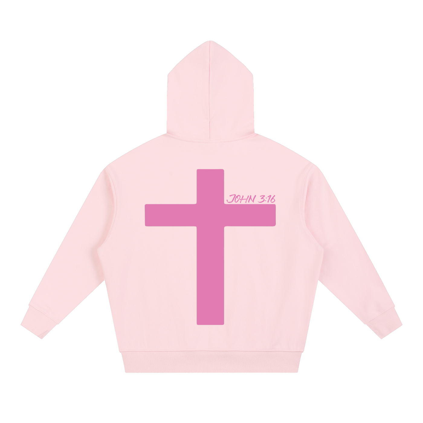 ECDS NY Boxy Hoodie Pink