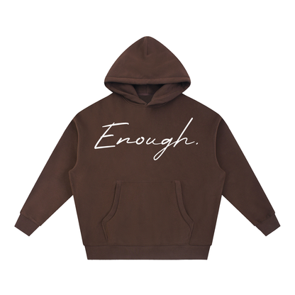 Essential Oversized Boxy Fit Fleece Hoodie