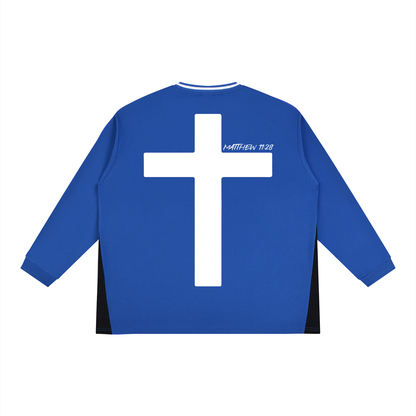 Unisex Color Block Long Sleeve Jersey