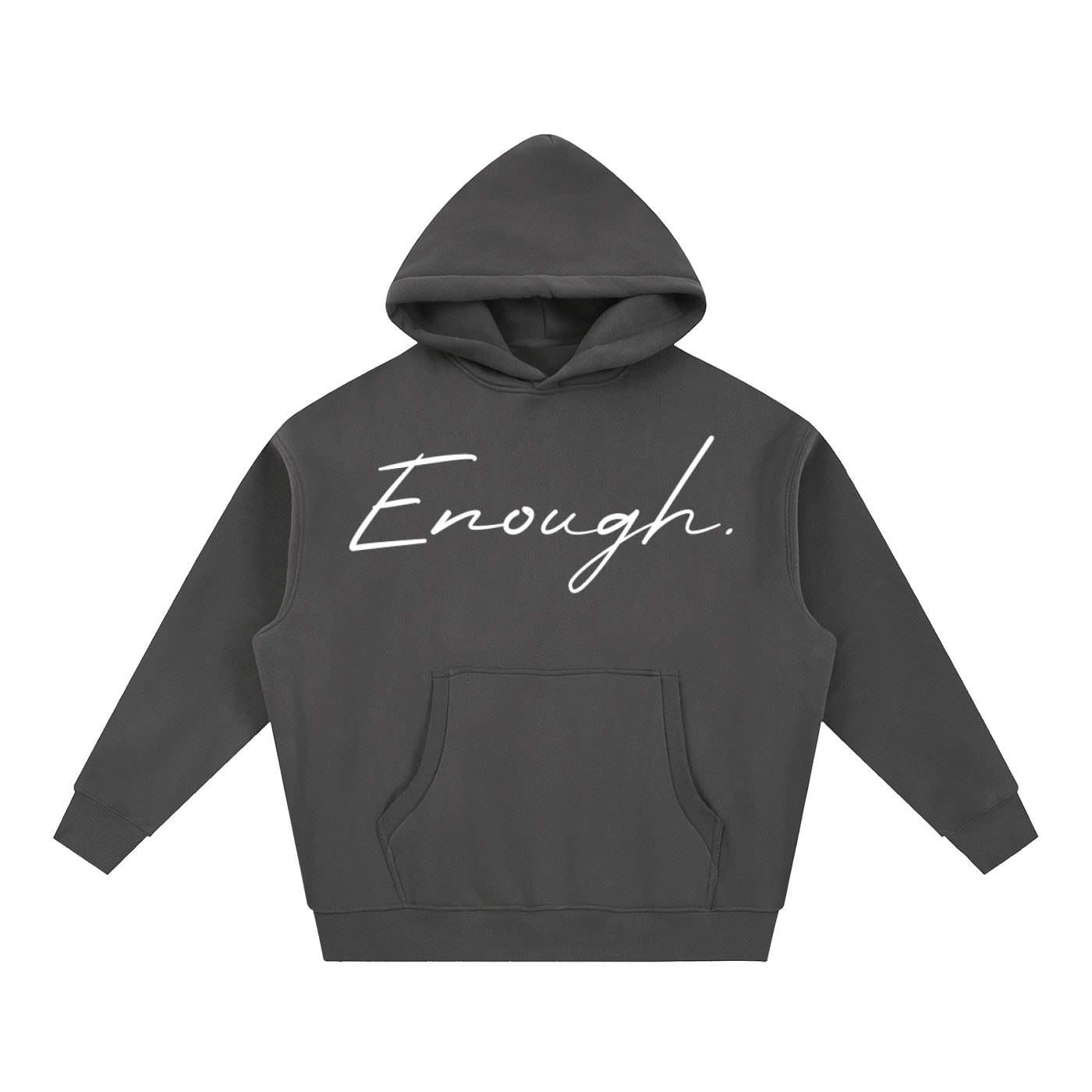 Essential Oversized Boxy Fit Fleece Hoodie