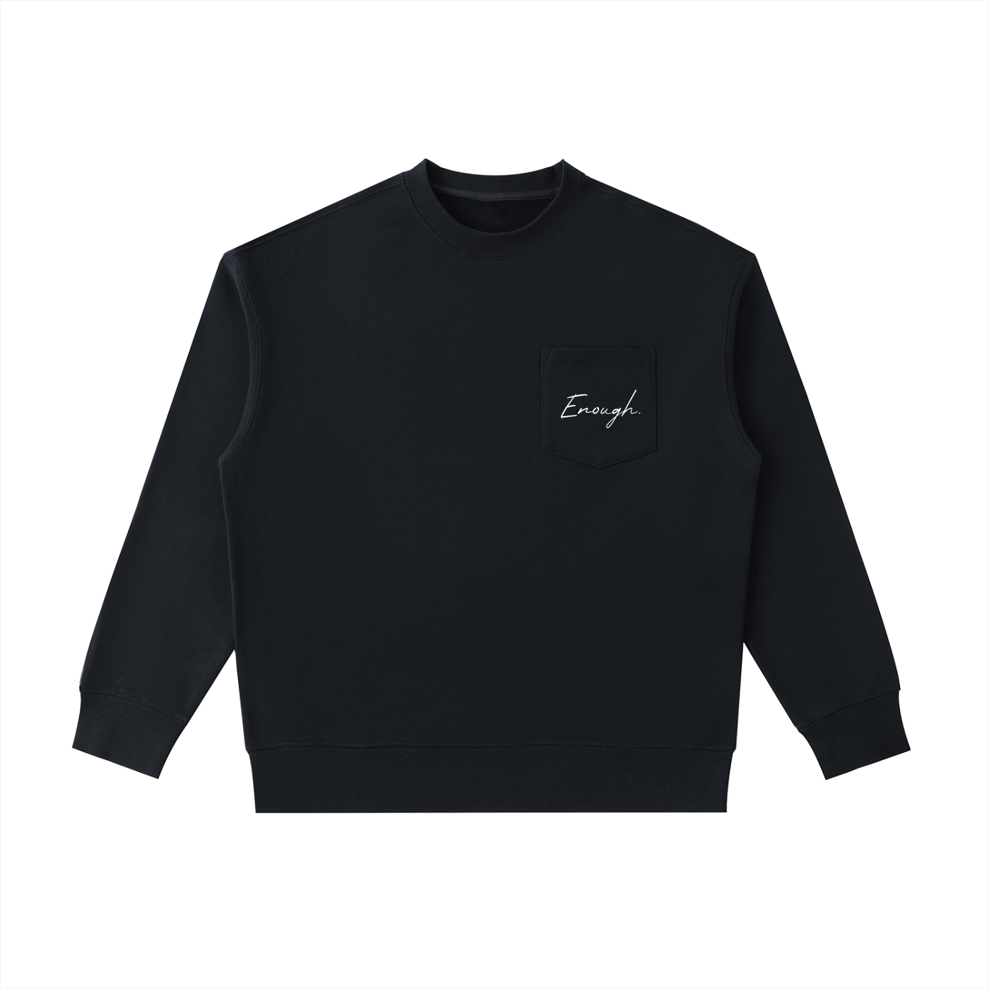Enough.Crewneck Sweatshirt Black