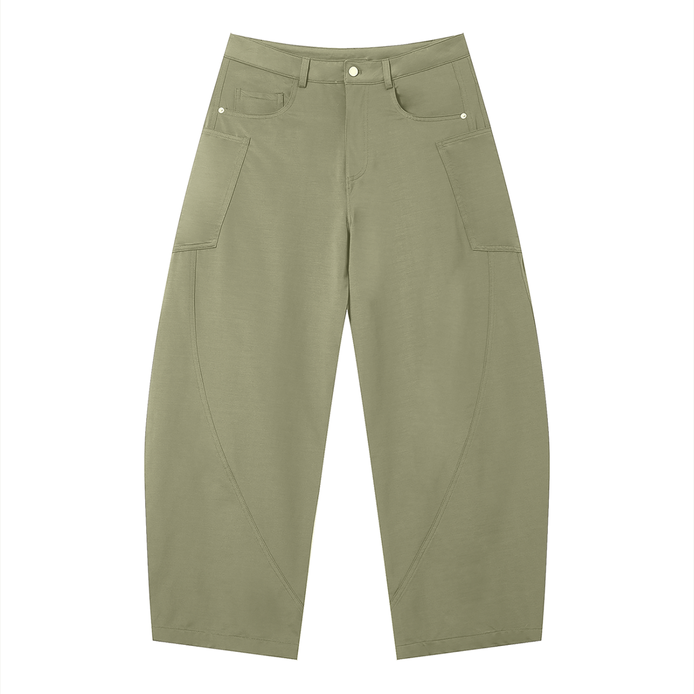 Enough.Barrel Leg Pants
