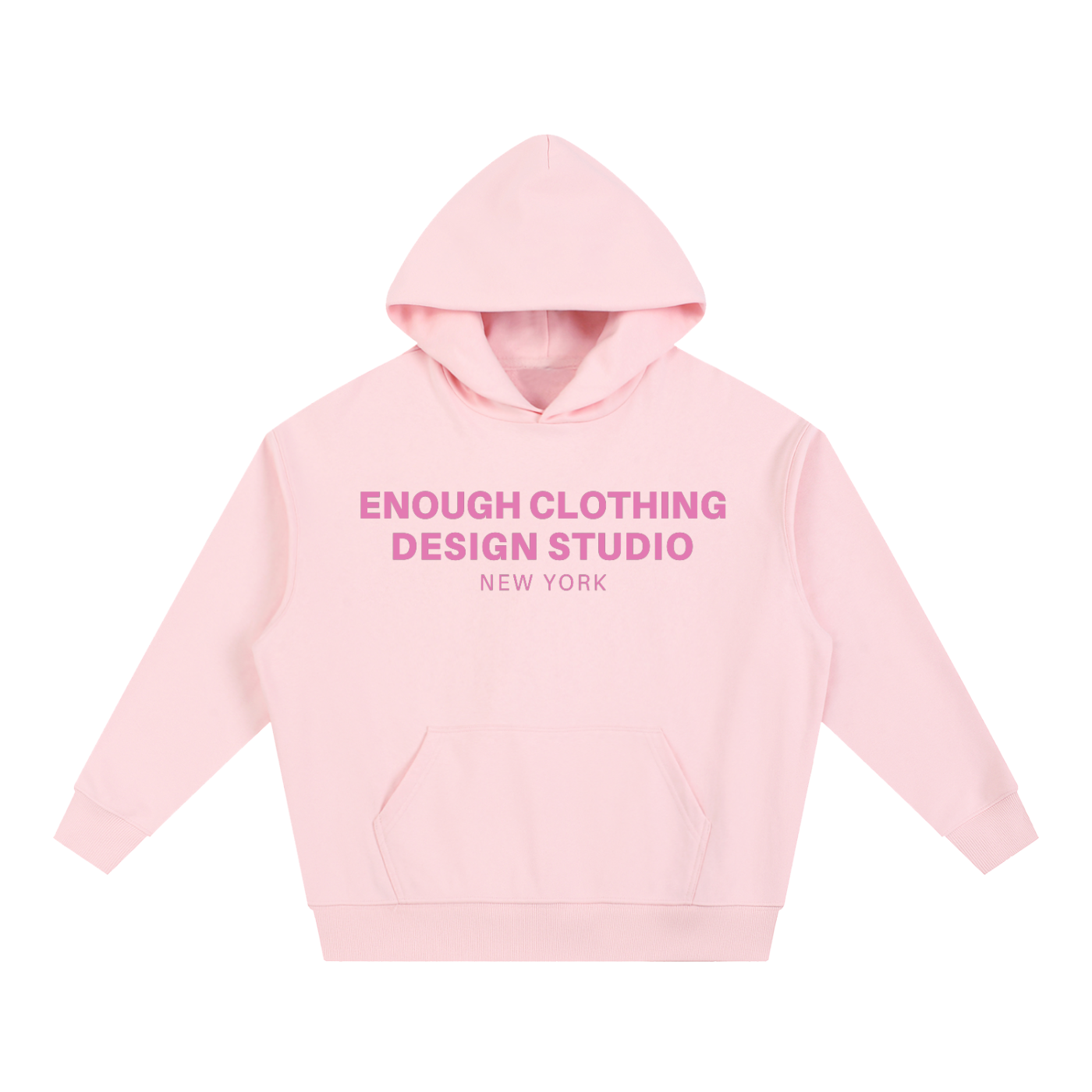 ECDS NY Boxy Hoodie Pink