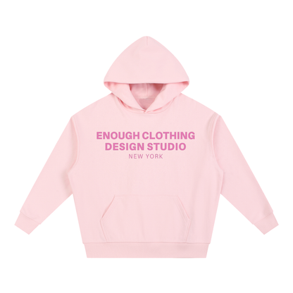 ECDS NY Boxy Hoodie Pink