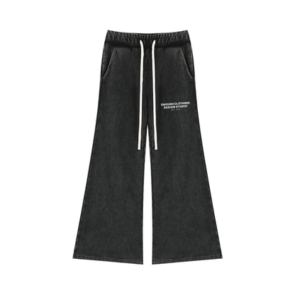 Women’s Mineral Wash Flared Leg Sweatpants