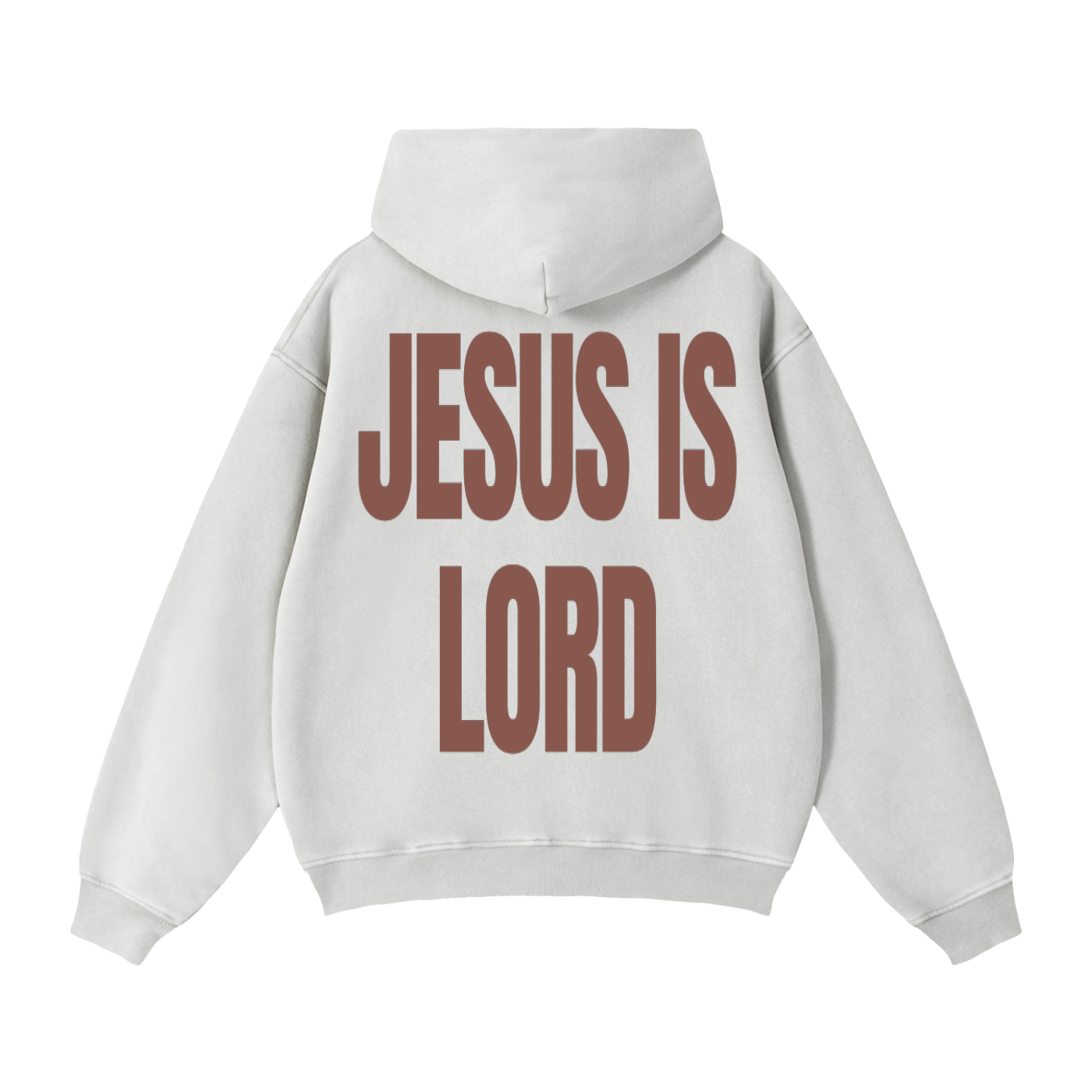 Enough.Zip-Through Boxy Fleece Hoodie
