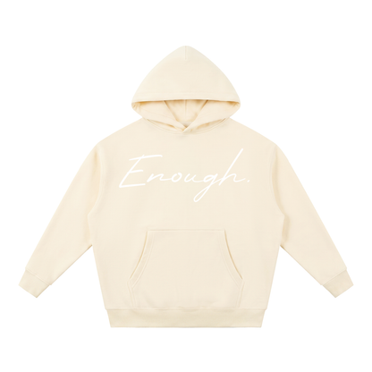 Essential Oversized Boxy Fit Fleece Hoodie